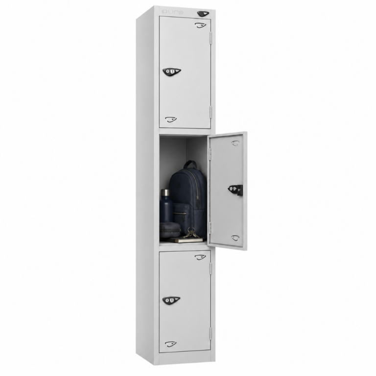 3 door lockers